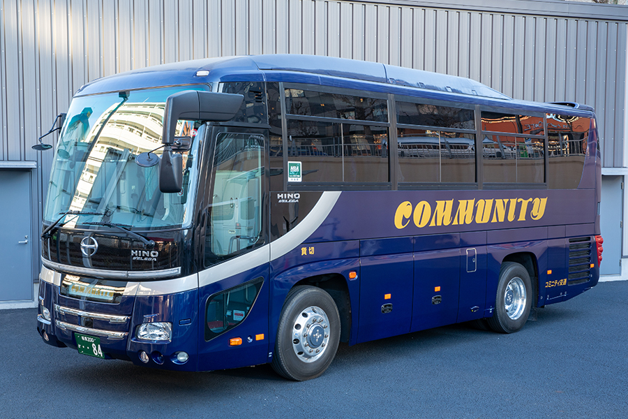東京の貸切バス|運転手付きで格安の見積もりなら「コミニティ交通」|バス